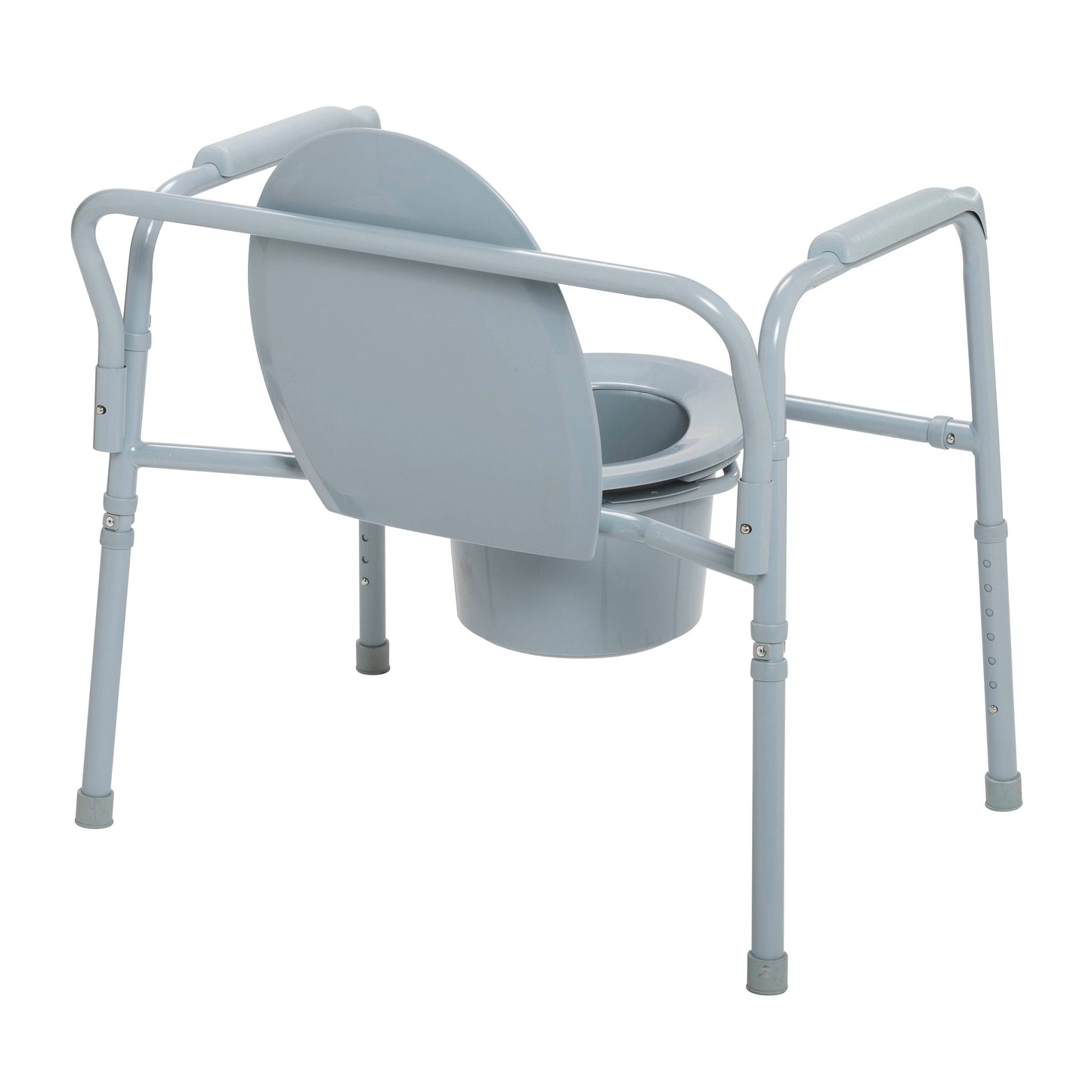 Heavy Duty Bariatric Folding Bedside Commode Chair