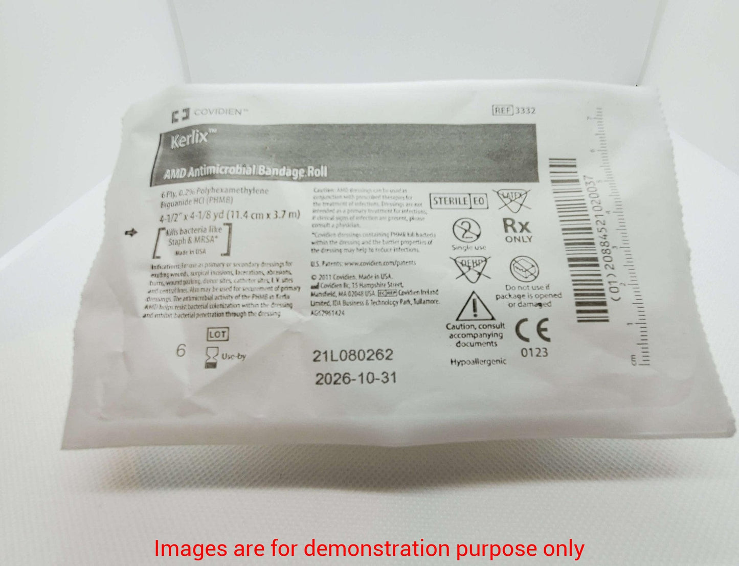 Kerlix -Amd Antimicrobial  Rolls, Sterile ,Soft Pouch , 4.5" X 4.1 Yds,6Ply