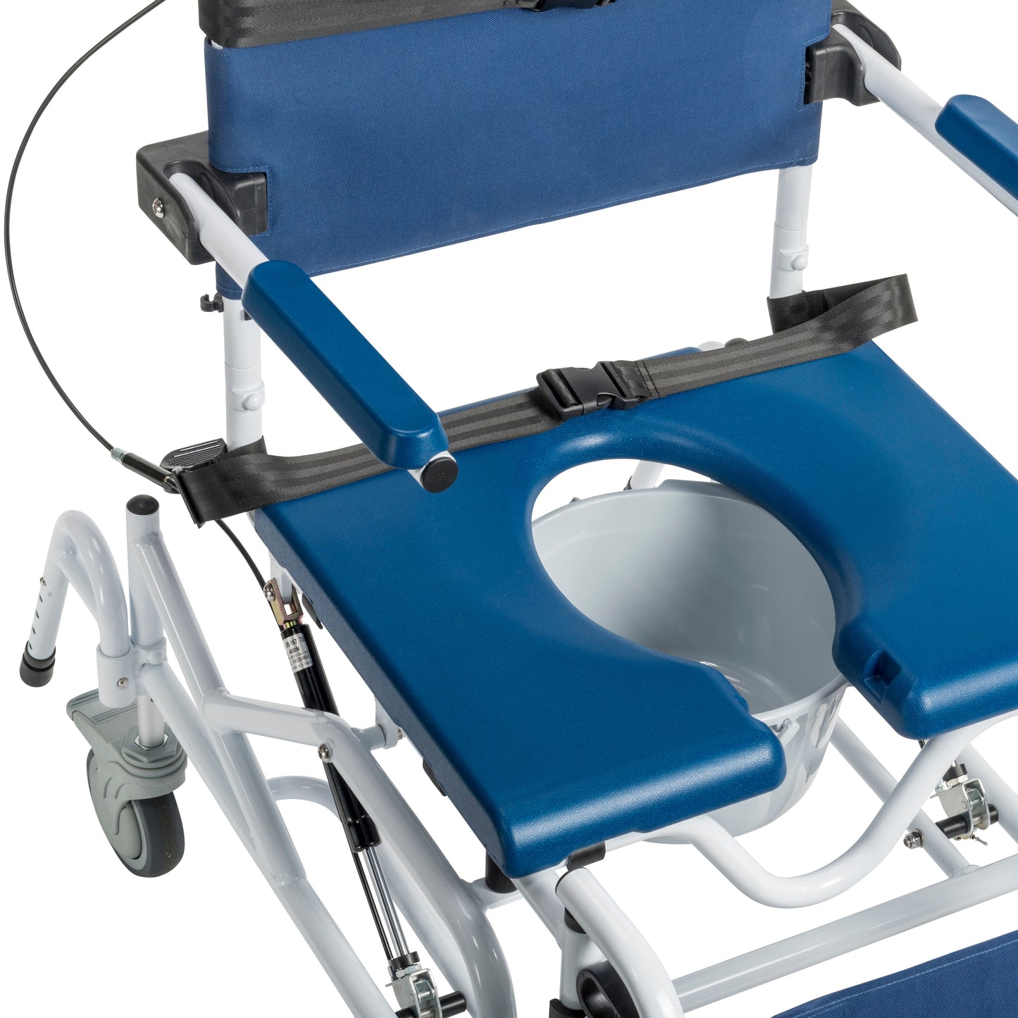 Tilting Aluminum Rehab Shower Chair Commode