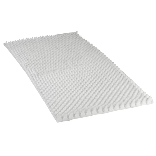 Convoluted Foam Mattress Pad – 4" Height, Pressure Redistribution & Circulation Support