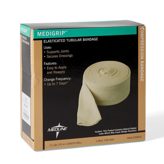 Medline Tubular Elastic Banadage, Medigrip Size F.