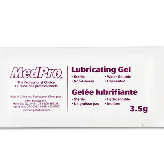 Medpro Lubricating Gel – 3.5 g, Sterile, Box of 144