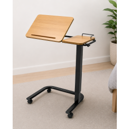 2 in 1 Tilting Overbed Table