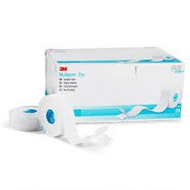 Multipore Dry Surgical Tape – 1 In x 5 M, Hypoallergenic, Elastic, Non-Sterile, Latex-Free