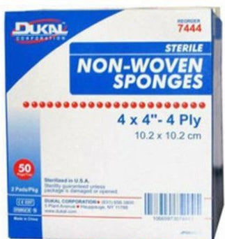 Gauze Sponge – 4 In x 4 In, 4 Ply