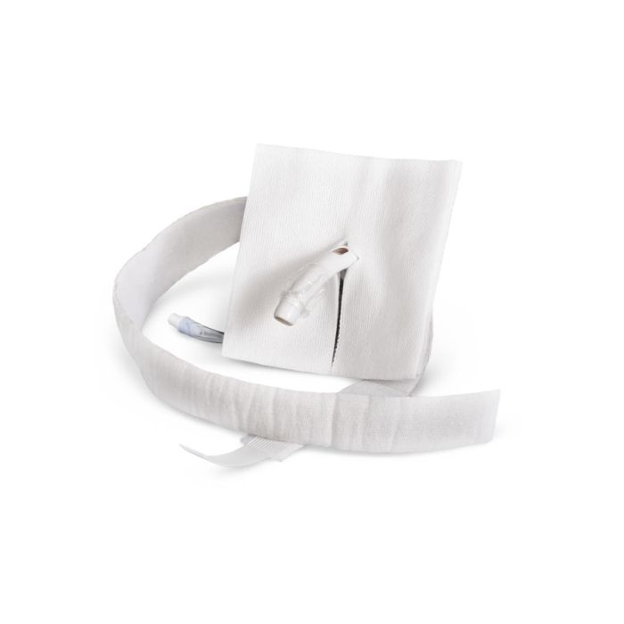 Medline Sterile Trach Drain Sponge Non Woven Sterile,  4"x4" 6-Ply