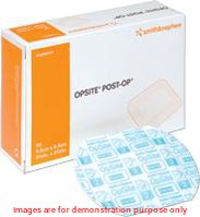 Opsite Post-Op Island Dressing, Size 6.5Cm X 5Cm
