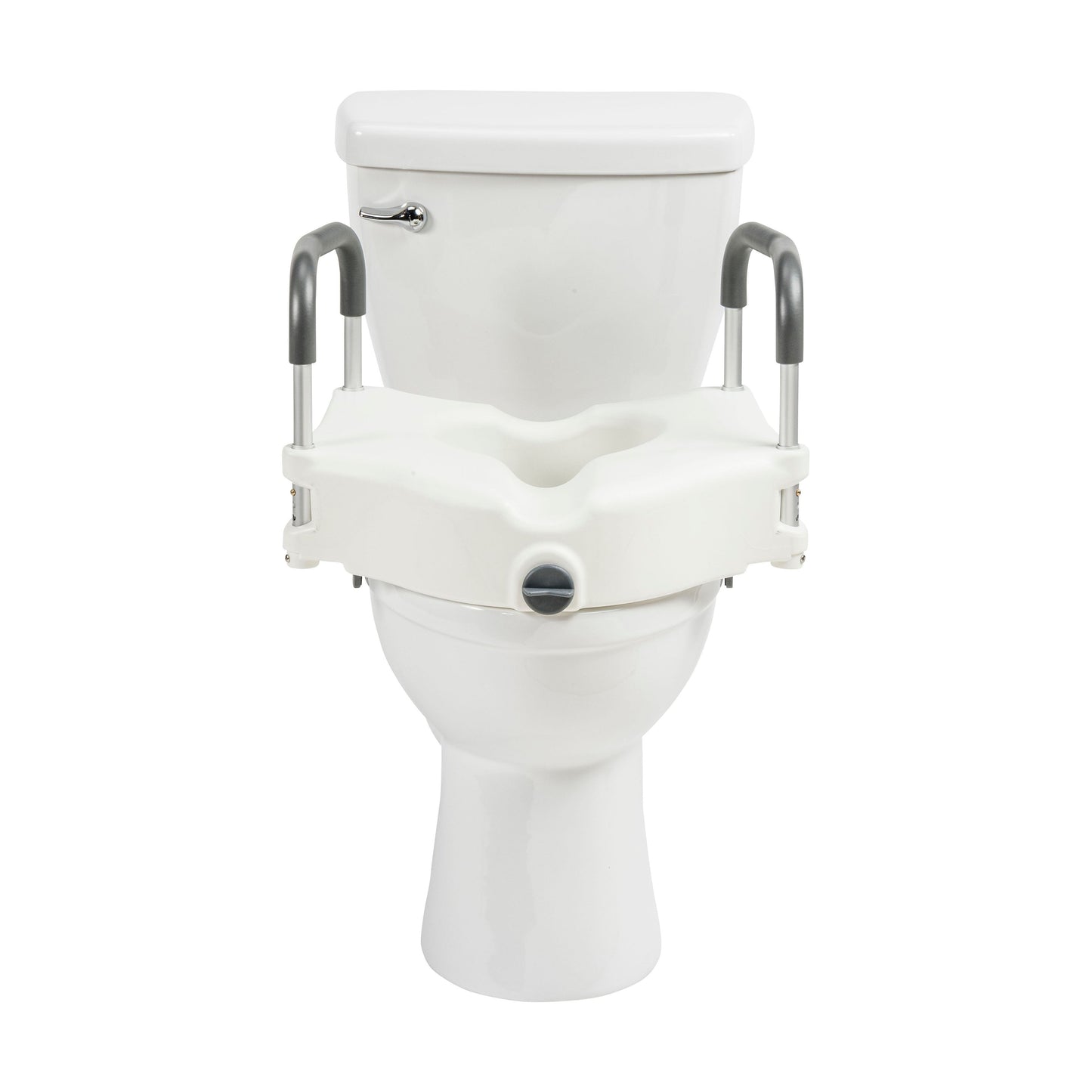 Secure Lock Raised Toilet Seat, 5" Height