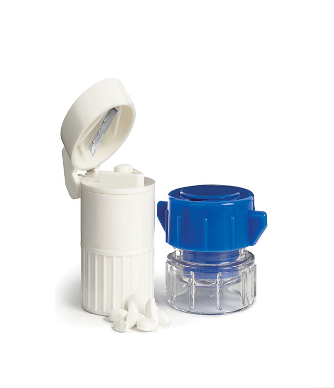 Pill Cutter and Crusher Duo – Easy Pill Splitter & Powder Maker