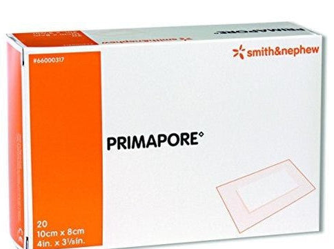 Primapore Low-Adherent Post-Op Island Dressing – 15 cm x 8 cm