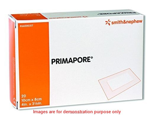 Primapore Low-Adherent Post-Op Island Dressing – 20 cm x 10 cm
