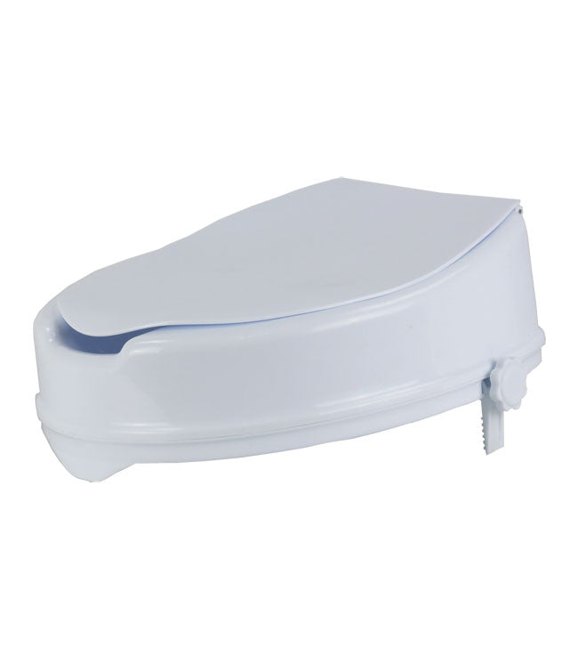 4" Raised Toilet Seat with Lid