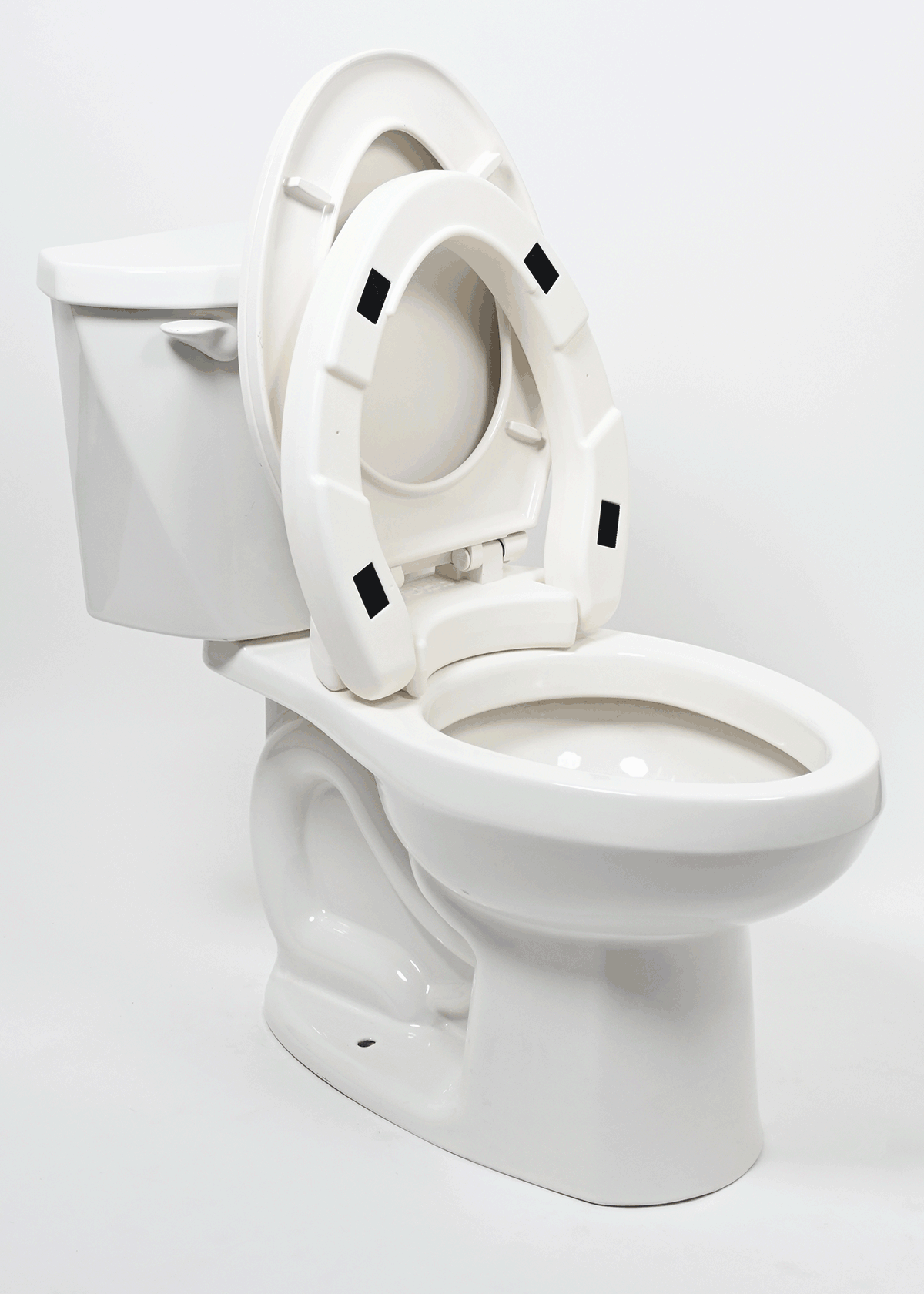 MOBB 2" Hinged Raised Toilet Seat – Standard