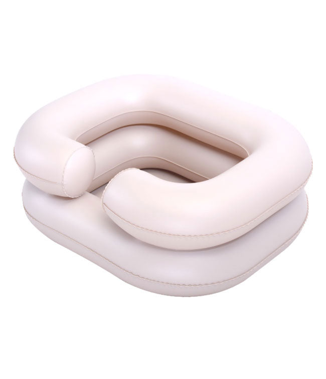 Inflatable Hair Wash Basin for Bed-Bound Patients – Portable & Easy to Use