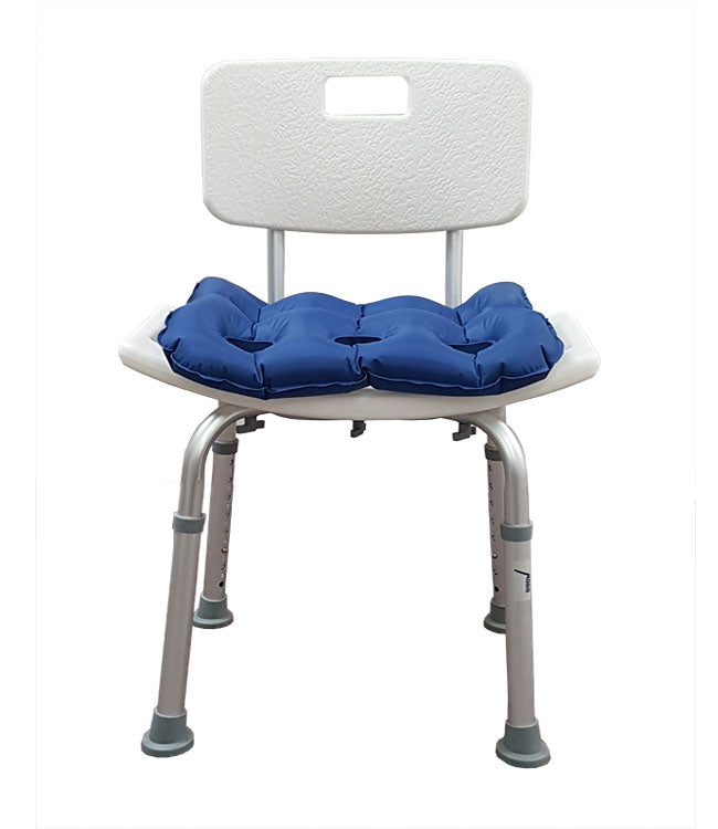 Mobb Home Health Care Inflatable Air Seat Cushion for Pressure Relief – 17" x 17"