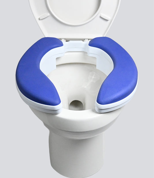 Mobb 2” Universal Adjustable Raised Toilet Seat