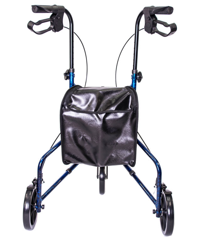 3 Wheel Aluminum Rollator Blue by MOBB