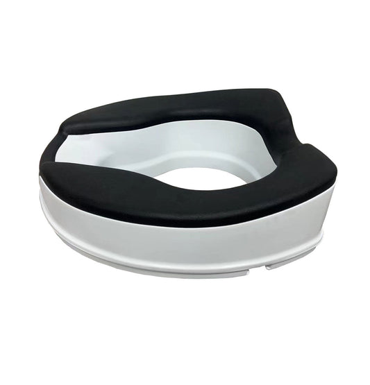 Softer 4" Raised Toilet Seat