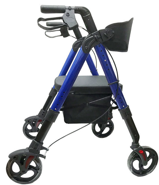 Heavy Duty Aluminum Folding Bariatric Rollator by Mobb