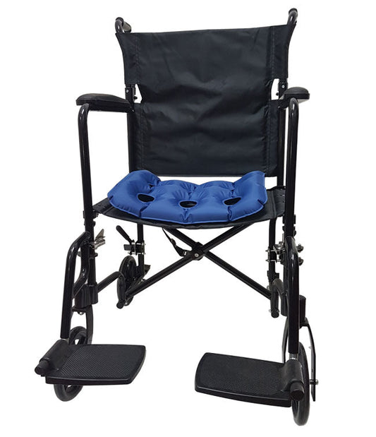 Mobb Home Health Care Inflatable Air Seat Cushion for Pressure Relief – 17" x 17"