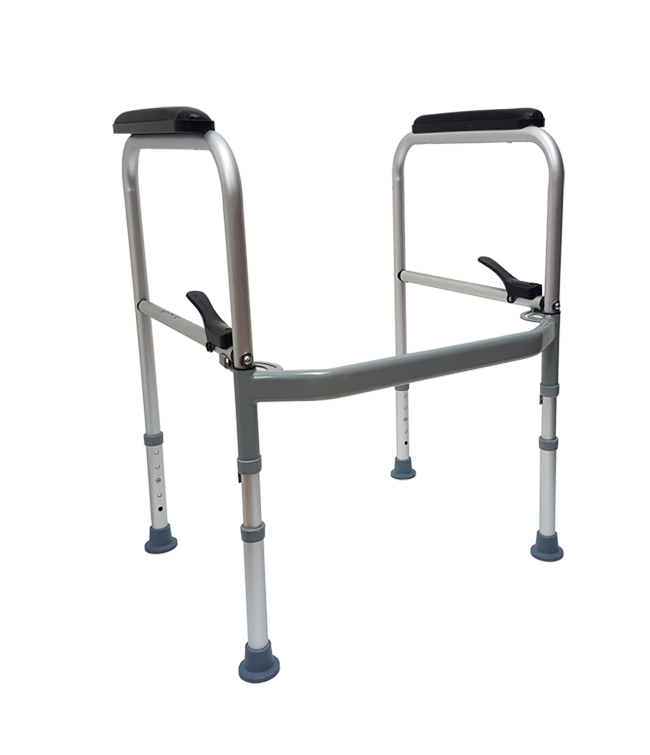 Folding Toilet Safety Frame – MOBB, Lightweight, Universal Fit, 300 lb Capacity