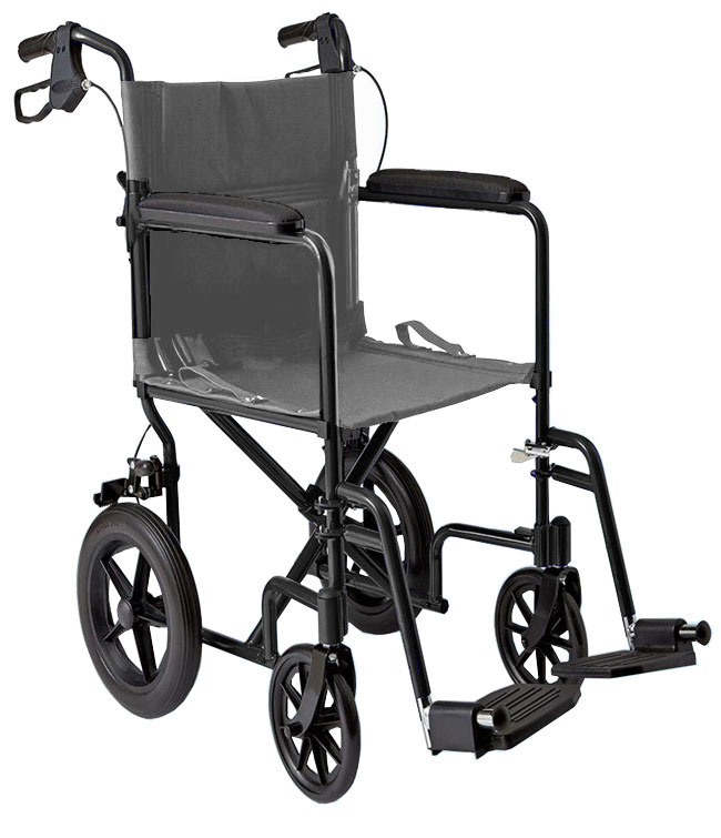 12 inch Lightweight Transport Chair: MHTC12