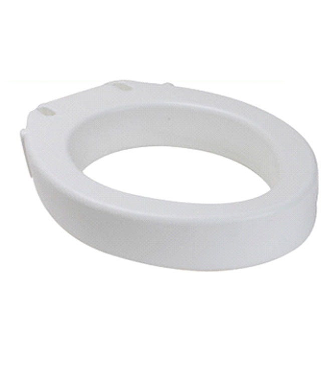 Elongated 4 inch Raised Toilet Seat by Mobb Home Health Care