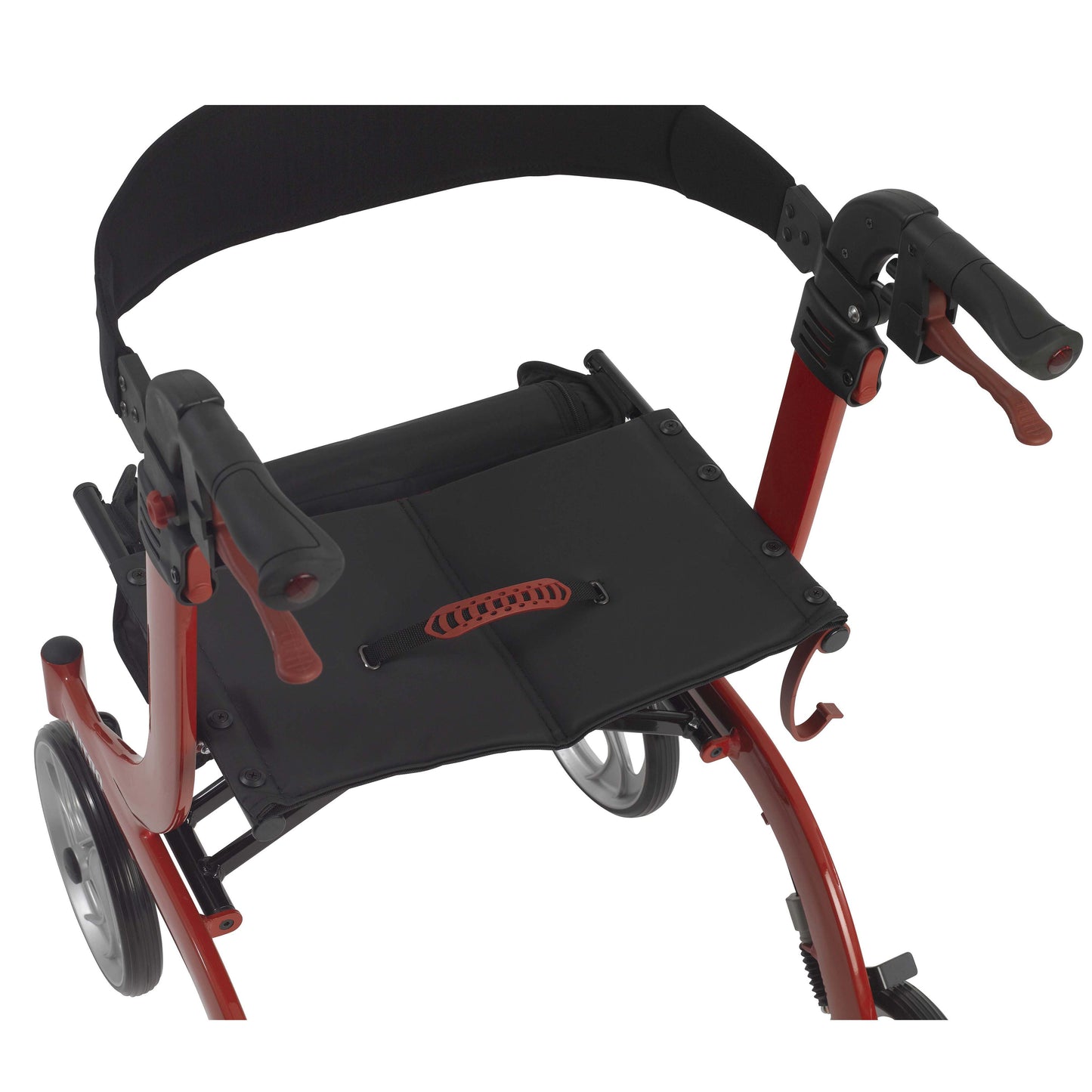 Nitro Euro Style Walker Rollator, Red