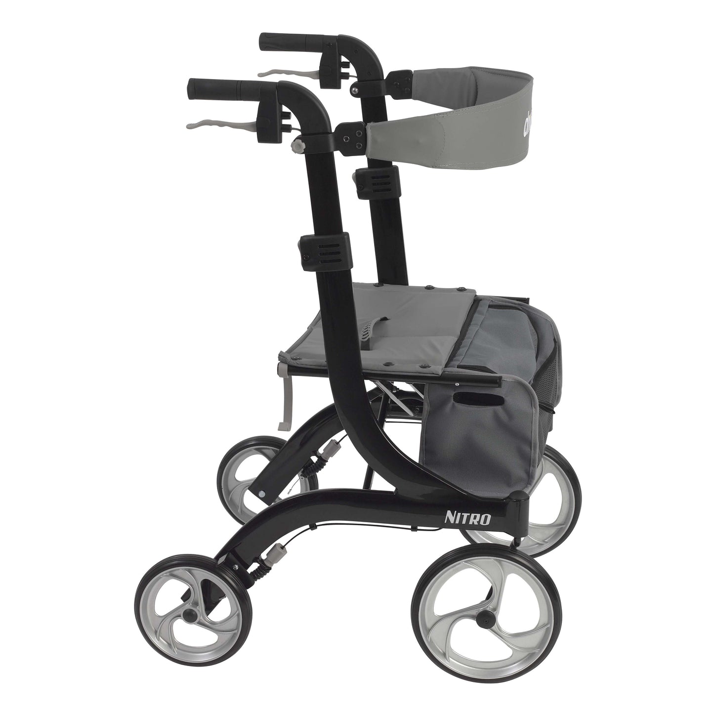 Nitro Euro Style Walker Rollator, Black