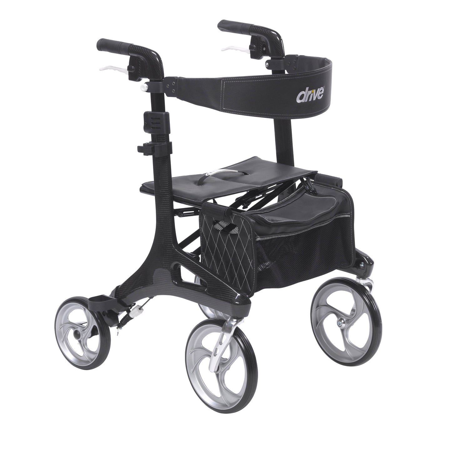 Drive Medical Nitro Elite CF, Carbon Fiber Rollator