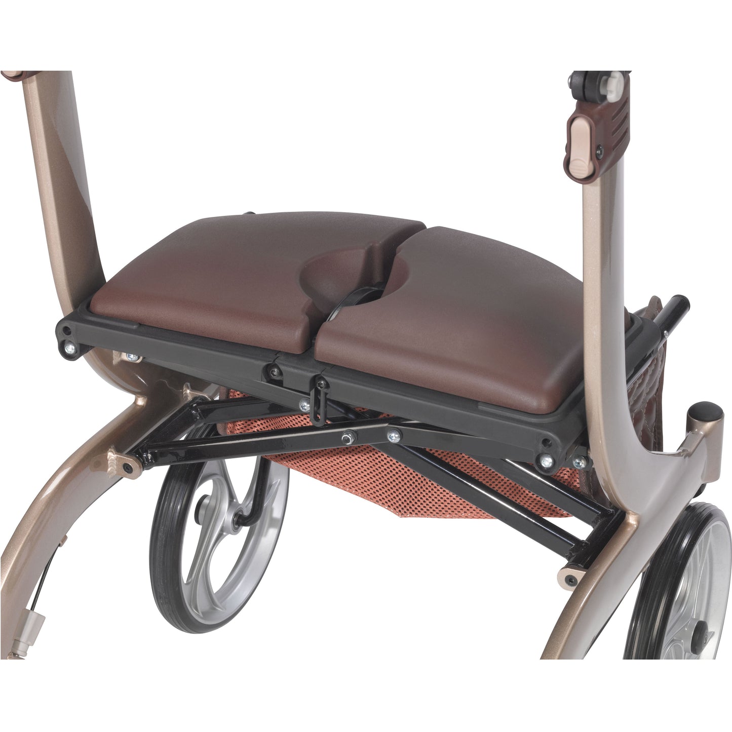 Nitro DLX Euro Style Walker Rollator, Champagne