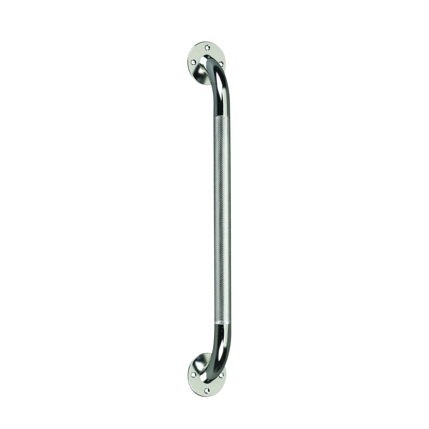 Drive Medical Chrome Knurled Grab Bar, 18"