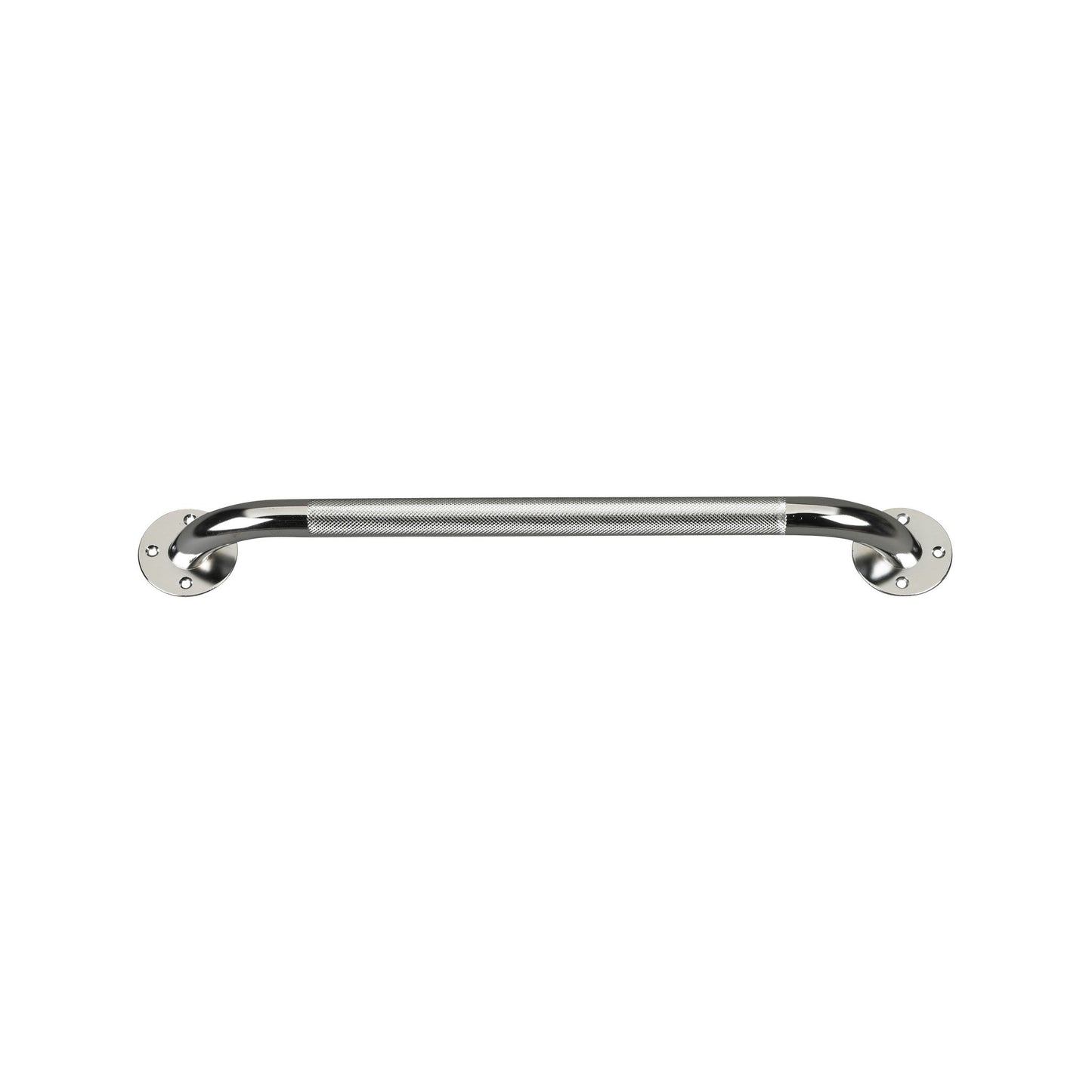 Drive Medical Chrome Knurled Grab Bar, 18"