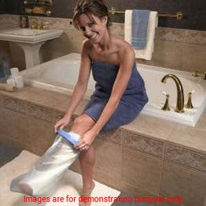 Seal Tight Cast & Bandage Protector For Adult Leg.