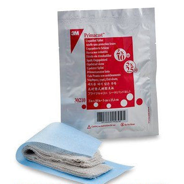 Primacast Unpadded Fiberglass Splint – 2 In x 10 In (Case of 15)