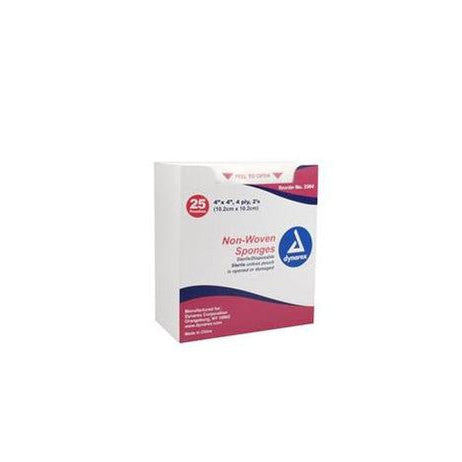 Sterile Gauze Sponge, 4In X 4In, 2'S, Non-Woven