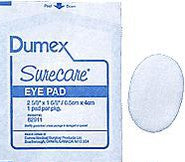 Surecare Eye Pads Oval 2 5/8In X 1 5/8In, Sterile