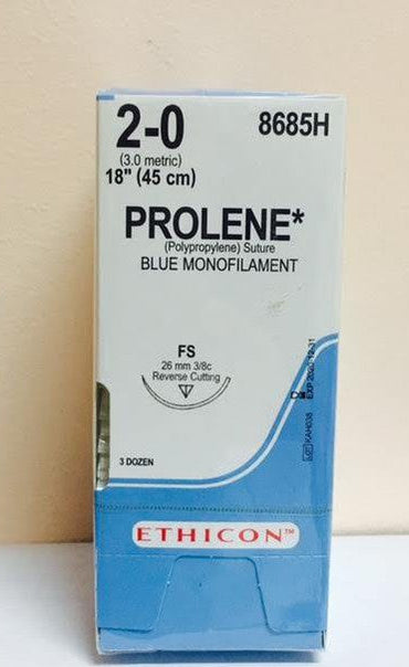 Suture Prolene Sz 2-0,  26Mm, 18In