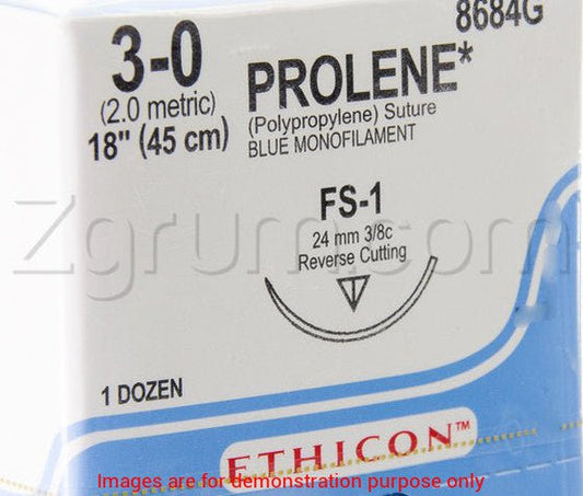 Suture Prolene Sz 3-0