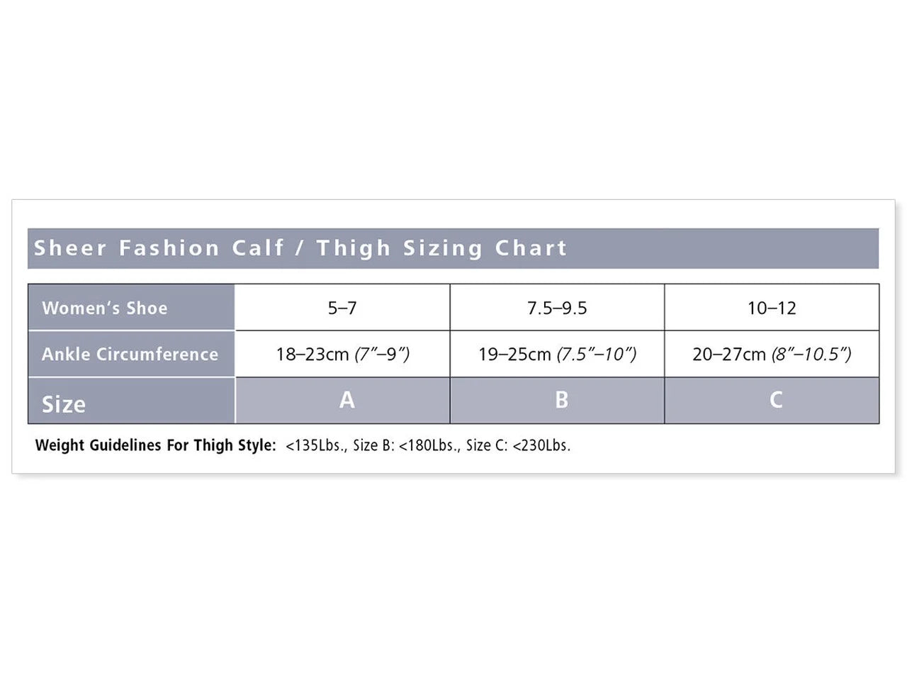Sheer Fashion - Knee High 15-20 mmHg
