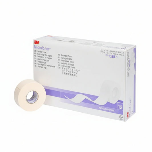 Microfoam Surgical Tape – 1 In x 5 Yd (Box of 12)