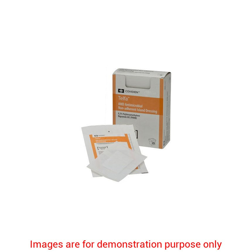 Telfa Amd Non-Adherent Pad, Antimicrobial,Sterile 3" X 8"