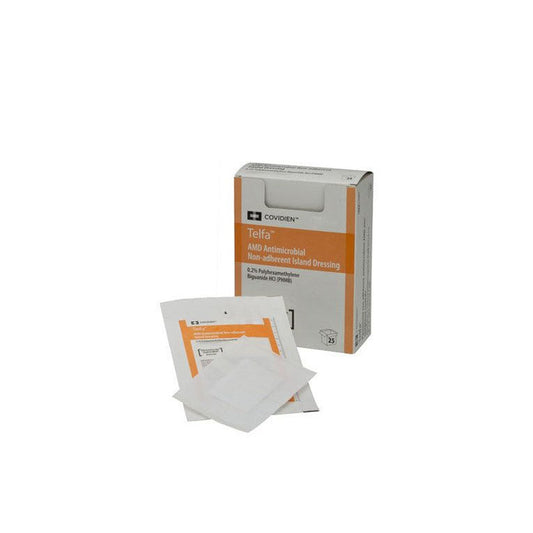 Telfa Amd Non-Adherent Pad, Antimicrobial,Sterile 3" X 8"
