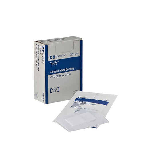 Telfa Island Dressing,Adhesive ,Sterile (5" X 4" )