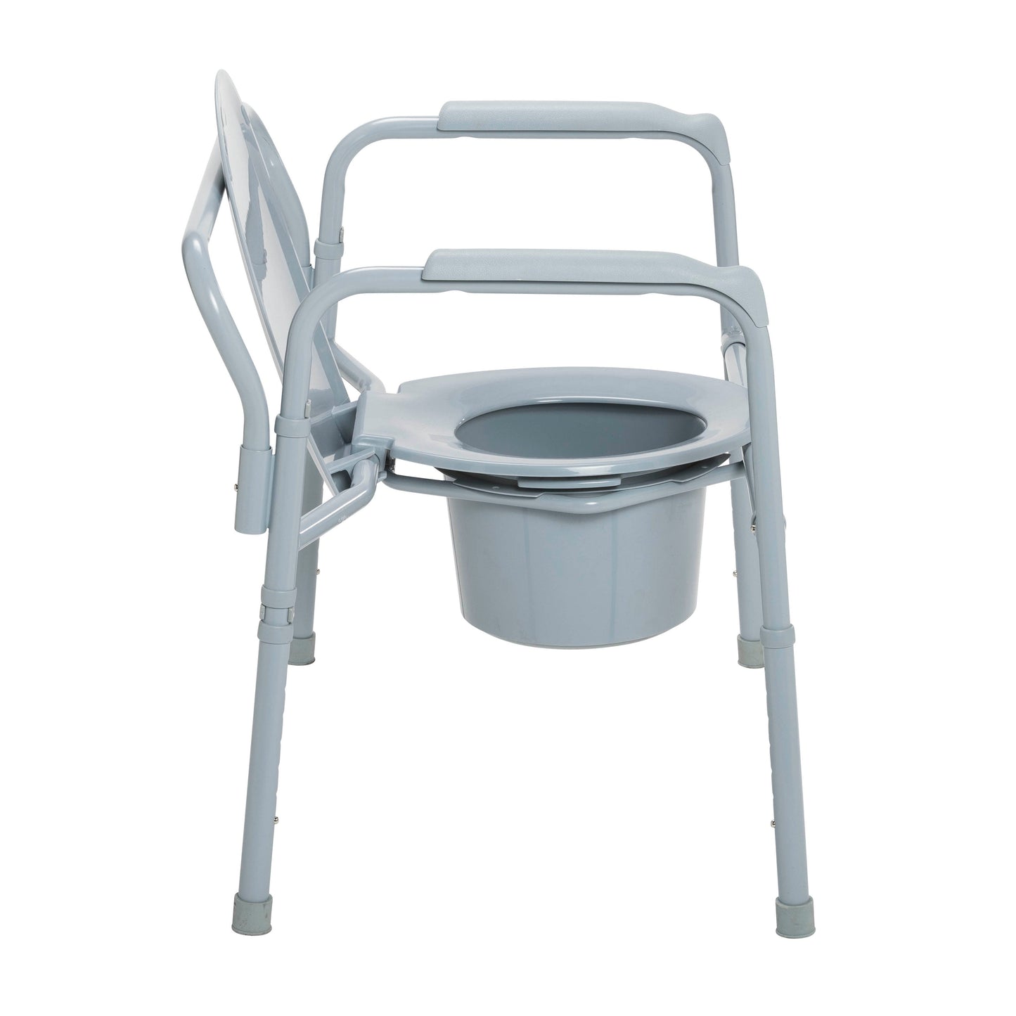 Heavy Duty Bariatric Folding Bedside Commode Chair