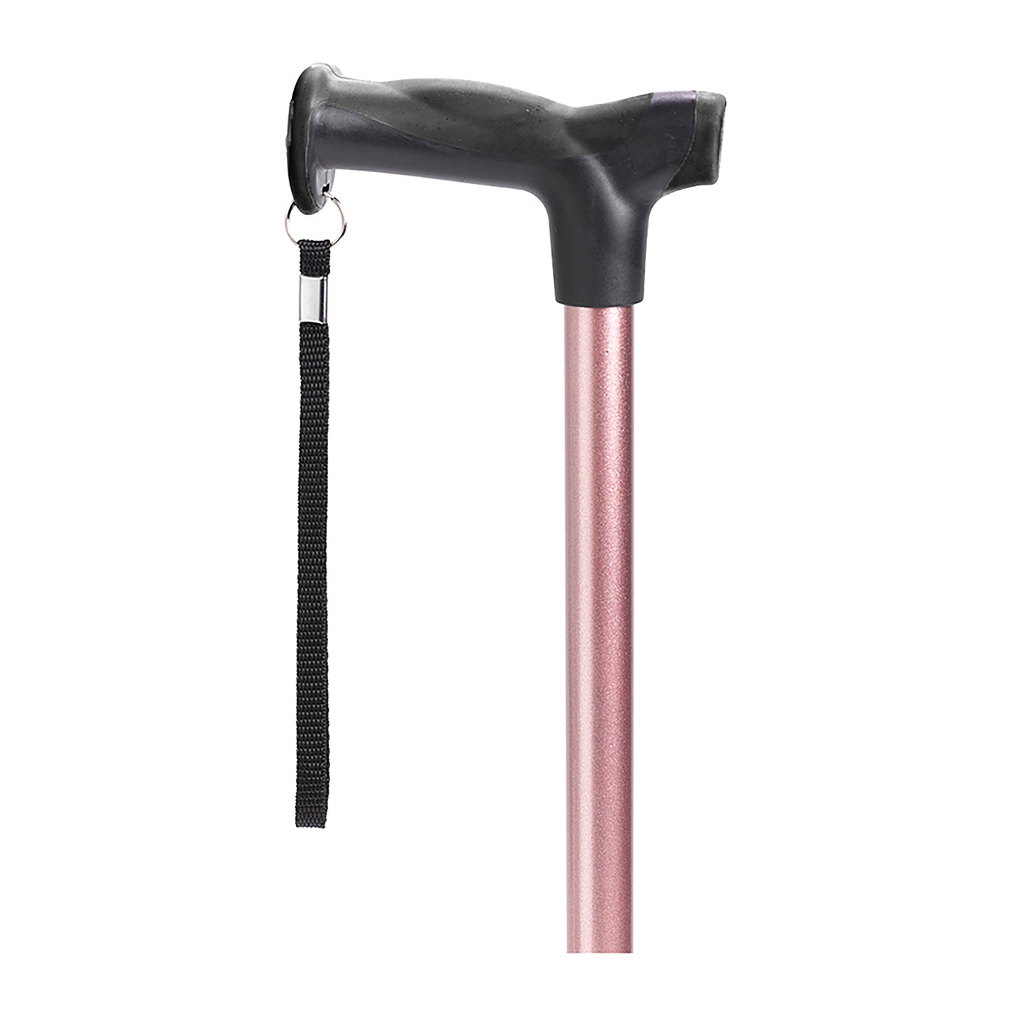 Comfort Grip T Handle Cane, Rose Gold