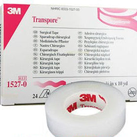Transpore Surgical Tape 1/2In X  10 Yrds