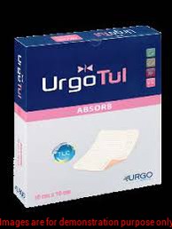 Urgotul Absorb Border, 4" X 4"