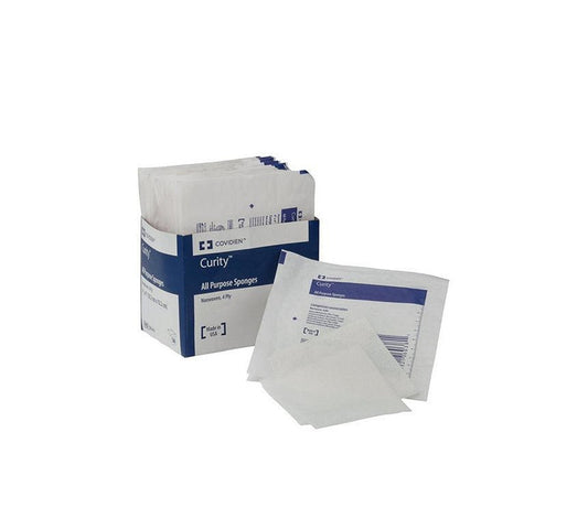 Versalon Non-Woven 4-Ply Sponge 3"X3" Sterile Lint-Free Rayon/Poly Blend