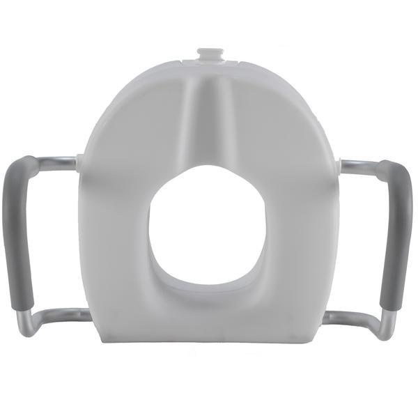 5" Molded Raised Toilet Seat with Removable Arms